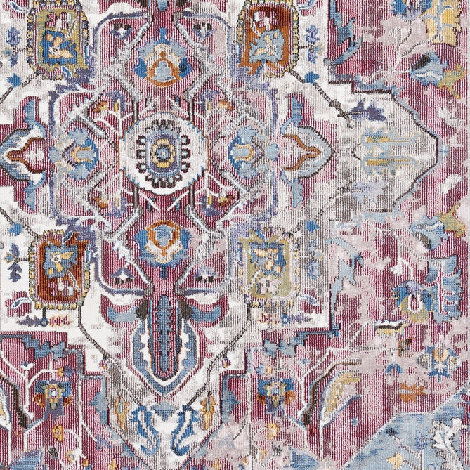 16th Avenue 91DA Fuschia/Blue Rug-Think Rugs-Rug Love - The Most Loved Rug Store