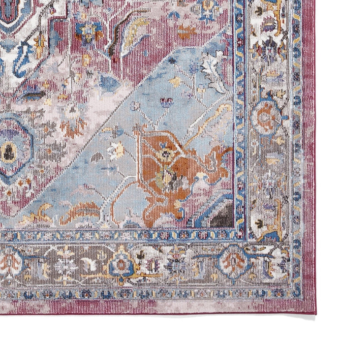 16th Avenue 91DA Fuschia/Blue Rug-Think Rugs-Rug Love - The Most Loved Rug Store