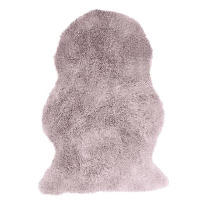 Auckland Faux Fur Pink Rug-Asiatic Carpets-Rug Love - The Most Loved Rug Store