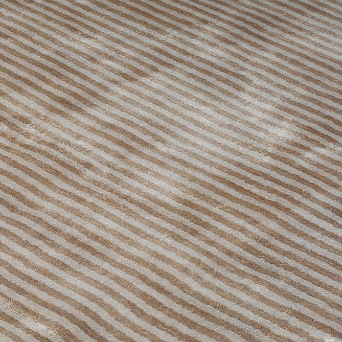 Katherine Carnaby Chrome Modern Designer Plain High-Density Heavyweight Hand-Woven Silky Smooth Shimmer Viscose Stripe Barley Rug-Asiatic Carpets-Rug Love - The Most Loved Rug Store