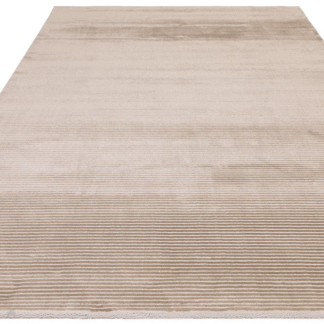 Kuza Plain Stripe Modern Distressed Textured Soft-Touch Beige Rug-Asiatic Carpets-Rug Love - The Most Loved Rug Store