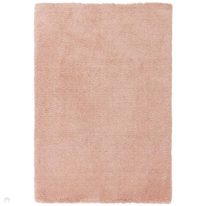 Lulu Plush Super-Soft High-Density Woven Plain Silky Polyester Shaggy Pink Rug-Asiatic Carpets-Rug Love - The Most Loved Rug Store