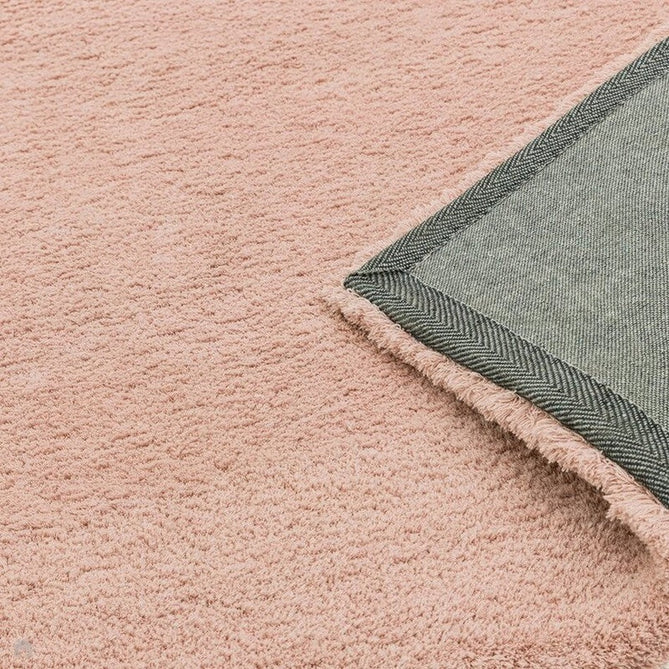 Lulu Plush Super-Soft High-Density Woven Plain Silky Polyester Shaggy Pink Rug-Asiatic Carpets-Rug Love - The Most Loved Rug Store