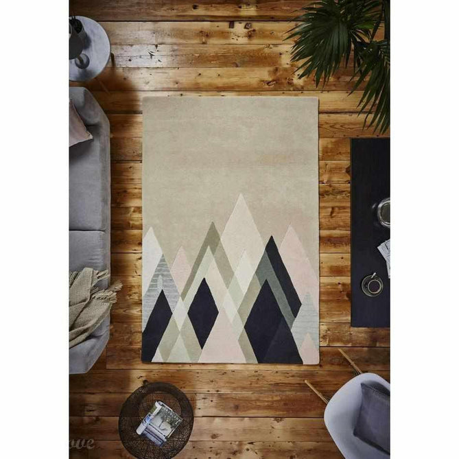 Michelle Collins MC21 Beige/Multi Rug-Think Rugs-Rug Love - The Most Loved Rug Store